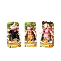 El Chavo Set of 4 Plush With DVD