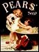 Pears Soap - Puppy Bath Time - Mini Metal Wall Sign