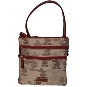 Disney Dooney & Bourke Mickey Mouse Tonal Carrier