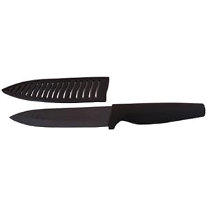 Pradel Excellence - CS004B - Couteau de Cuisine en Boîte Cadeau - Lame Céramique - Ultra Coupante - Noir Pradel Excellence - CS004B - Couteau de Cuisine en Boîte Cadeau - Lame Céramique - Ultra Coupante - Noir