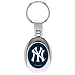 New York Yankees Domed Metal Keychain