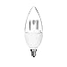 Triangle Bulbs T95035-6 5W E12 LED Candelabra Equivalent to 40W Incandescent Bulb, Chandelier Led Light Bulbs (6 Pack)