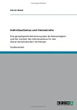Individualismus und Demokratie
