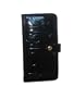 Liz Claiborne SS Heritage Black Checkbook Cover With Credit Card Slots Wallet