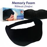 Heat-Sensitive Memory Foam Sleep Mask