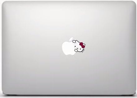 AsAir Cartoon Characters Vinyl Decal Sticker Art for Apple MacBook Pro/Air 13 inch (Hello Kitty 2)
