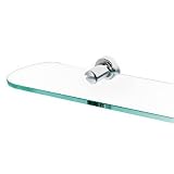 Alno A8950-SN Euro Brackets Bathroom Shelf