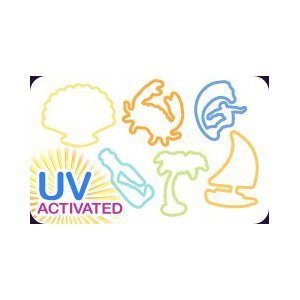 Silly Bandz UV Activated Color Changing Beach Bandz Silly Bandz UV Activated Color Changing Beach Bandz