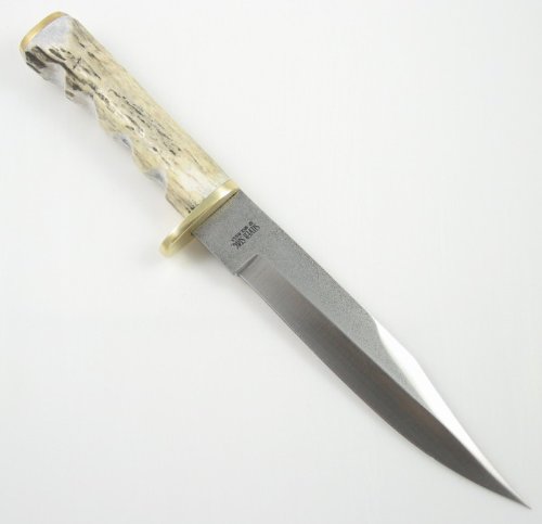 Silver Stag Elk Stick Series Frontier Fighter Hunting Knife D2 Tool Steel Hunting Knives