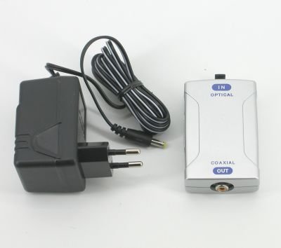 Optisch Koaxial Wandler inkl. Netzteil