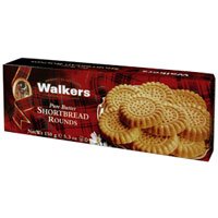 Walkers Shortbread Pure Butter Rounds, Kosher Product - 5.3 Oz/Pack, 12 ea