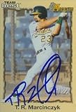 T.R. Marcinczyk, Modesto A's - Athletics Affiliate Autographed Card