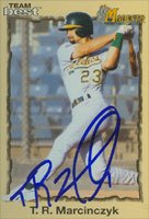 T.R. Marcinczyk, Modesto A's - Athletics Affiliate Autographed Card