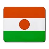 Niger Flag Mousepad