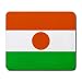 Niger Flag Mousepad