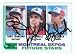 Terry Francona Bryn Smith & Brad Mills autographed Baseball Card (Montreal Expos) 1982 Topps