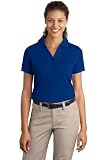 Upscale Ladies Silk Touch Interlock Sport Shirt - Royal
