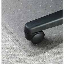 Chairmat, Rectangular, No Lip, 46x60, Clear (LLR02158) by Lorell