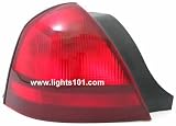 Mercury Grand Marquis Tail Light Lens and Housing LH (driver's side) 11-6090-01 2007