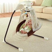 Fisher-price - Starlight Papasan Cradle Swing, Nite Nite Monkey