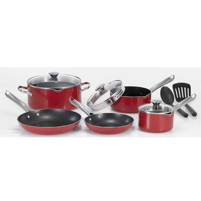 10 Pc Red Cookset product image