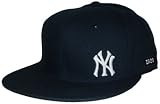 New York Yankees Cap/Kappe Side Logo Hi navy/weiss