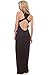 Lolli Couture Sleeveless Open Back Long Maxi Dress