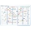 Franken Datumsstreifen selbstklebend f�r Jetkalender 714 Alu-Rahmen transparent