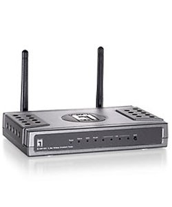 LevelOne N_Max Wireless DSL Breitband Ruter WBR