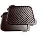 Lodge Logic Single Burner Reversible Grill / Griddle - 10-1/2-by-10-1/2