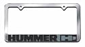 Hummer H3 Chrome License Plate Frame / Block