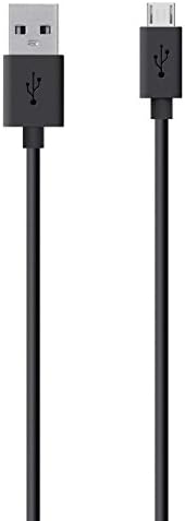 Long (5ft/1.5M) Sony CK13i SmartPhone Micro USB 2.0 Quick Charge-Sync Data Cable rated up to 20 Watts/4.2A! (Black)