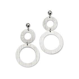 Sterling Silver Fancy Ball Post Earrings