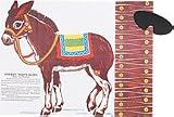 PIN THE TAIL ON THE DONKEY PARTY GAME
