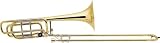 Bach 50A Series Bass Trombone with Hagmann Valve, 50A3 - Double Trigger, 9.5 &acute; Bell - B000T4HCAS