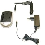 Produkt-Bild: Ladestation Ladeger&auml;t + KFZ Ladekabel f&uuml;r Akkutyp NP-60 D-L12 f&uuml;r Technaxx C4000