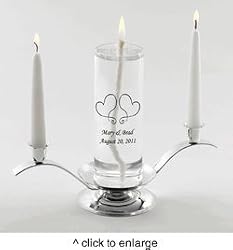 Unity Candle Eternity Set (1 per order) Wedding Accesory