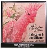 Natural Hair Color, Persian Henna - Light Red, 4 oz ( Triple Pack)