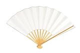 （日本製）白扇　９寸１１間（文化箱付き　送料無料） 箱○