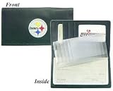 Pittsburgh Steelers Embroidered Leather Checkbook Cover