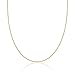 2mm 18K gold plated solid sterling silver 925 Italian SPIGA WHEAT chain necklace chocker bracelet anklet - 6, 8, 10, 12, 14, 16, 18, 20, 22, 24, 26, 28, 30, 32, 34, 36, 38, 40