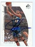 Jerry Stackhouse autographed Basketball Card (Detroit Pistons)