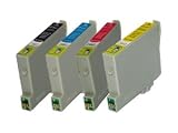 Produkt-Bild: 8er Sparpack Tintenpatronen f&uuml;r Epson Stylus Photo R240 R245 RX420 RX425 ersetzen Epson T0551 T0552 T0553 T0554