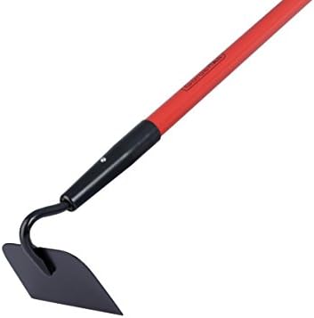 Gardenall 12- Guage Steel Plate Garden Hoe with 50-inch Fiberglass Handle - 71740ft