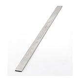 uxcell 旋盤工具ビット　ドリルビット　2mmx12mmx200mm高速度鋼フライス　カッター　シルバートーン