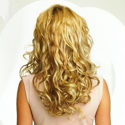 Put On Pieces Clip-in Extensions Wavy Chocolate Copper 18" 10pc.