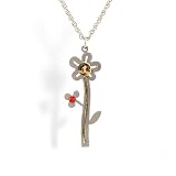 Sweet Flower Girl Necklace from the Artazia Collection #206 GN ONK