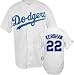 Clayton Kershaw Jersey: Adult 2010 Majestic Home White Replica #22 Los Angeles Dodgers Jersey