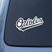 Baltimore Orioles - Car, Truck, Notebook, Vinyl Decal Sticker #2368 | Vinyl Color: White