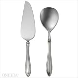 Oneida 15-04 Stainless Steel Sheraton 2 Piece Entertainment Set